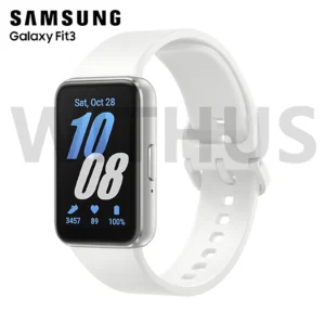 SAMSUNG Galaxy Fit3 Fitness Band Bluetooth Smart Watch - Tracking - Silver