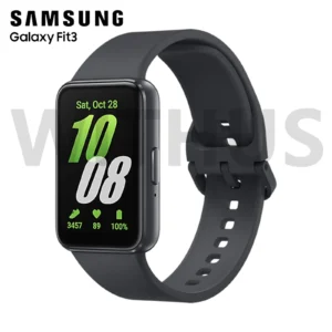 SAMSUNG Galaxy Fit3 Fitness Band Bluetooth Smart Watch - Tracking - Black