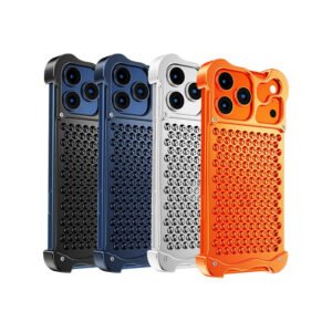 Luxury Ultra thin Aluminum Alloy Heat Dissipation Aromatherapy Anti-Scratch Slim Case Cover For iPhone 17 Pro Max
