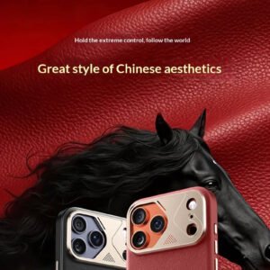 Luxury Premium High Quality Leather Stand Phone Case Cover For iPhone 17 Pro Max