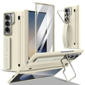 Luxury Premium Business Wrist Strap with S Pen Case Cover For Samsung Galaxy Z Fold Series