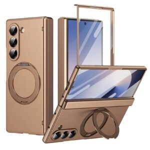 Luxury Premium 360°Rotating Alloy Stand Phone Case Cover For Samsung Galaxy Z Fold Series