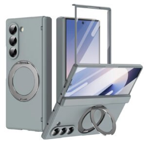 Luxury Premium 360°Rotating Alloy Stand Phone Case Cover For Samsung Galaxy Z Fold Series