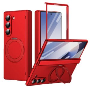 Luxury Premium 360°Rotating Alloy Stand Phone Case Cover For Samsung Galaxy Z Fold Series