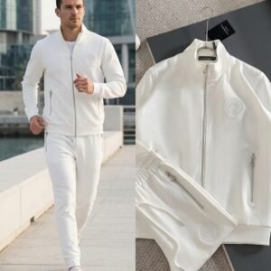 2 in 1 High Quality Casual Breathable Soft Fabric Diamond Tracksuit