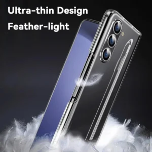 Luxury Premium Transparent With S Pen Case Cover For Samsung Galaxy Z Fold Series - Samsung Z Fold 4