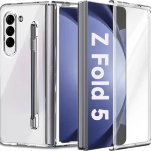 Luxury Premium Transparent With S Pen Case Cover For Samsung Galaxy Z Fold Series