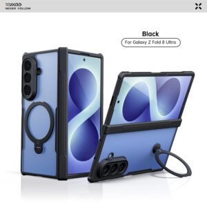 XUNDD Magnetic Kickstand Hinge Protection Shockproof Clear Airbag PC TPU  Case Cover  For Samsung Galaxy Z Fold  Series