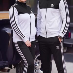 2 in 1 High Quality Turkey Custom piece Tracksuit Set - White