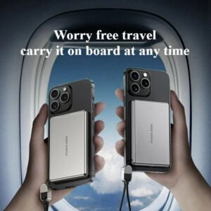 10000mAh Ultra Thin PD20W Fast Magnetic Wireless Power Bank